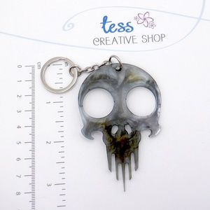 Skull Self-Defense Keychain